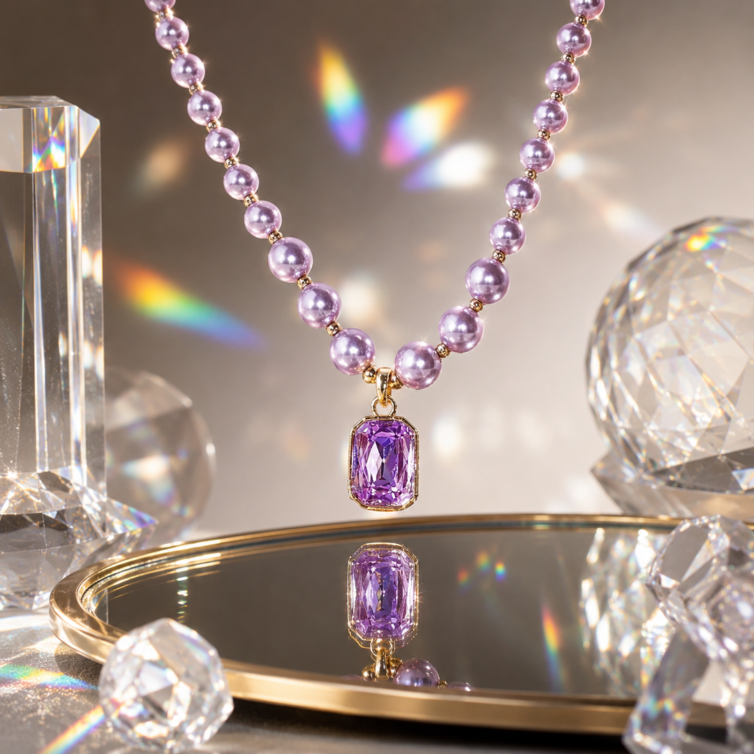 Gleaming Pearl Necklace