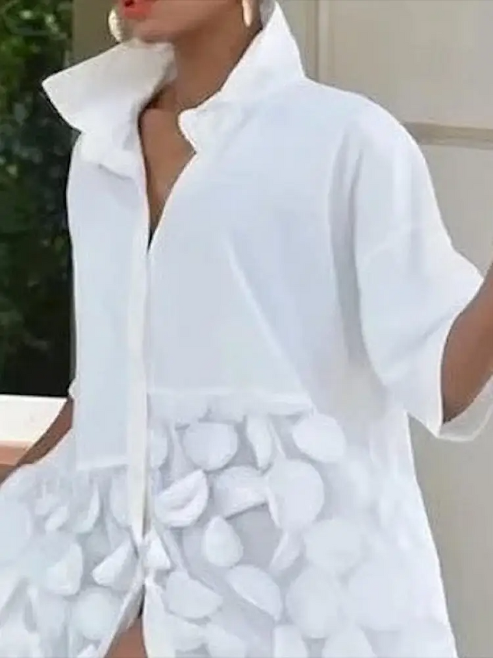 Anara | Asymmetric Shirt Dress