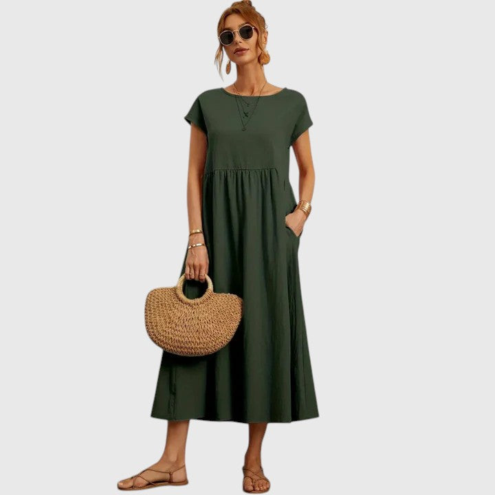 Cassia | Comfortable Midi Dress