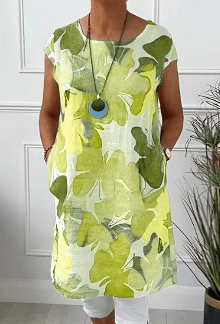 Elysia | Floral Midi Dress
