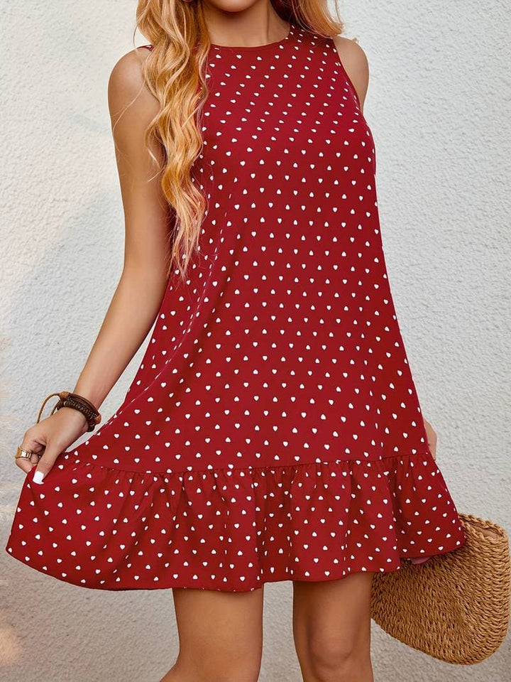 Elena | Sleeveless A-line Dress