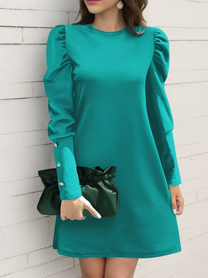 Isolde | A-Line Long Sleeve Dress