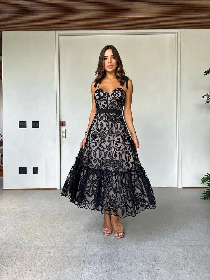 Sabrina | Sleeveless A-Line Dress