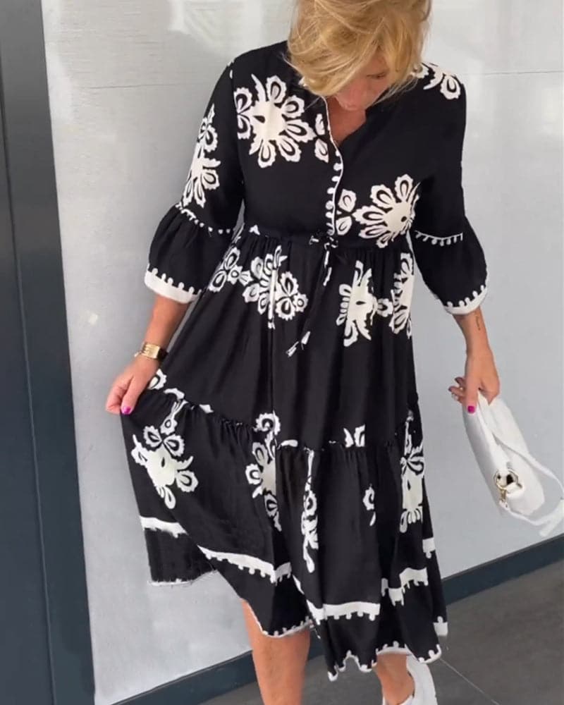 Sabrina | Floral Loose Dress