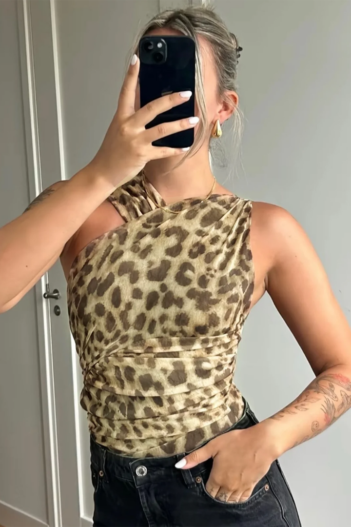 Monica Secrets | Leopard Bodysuit