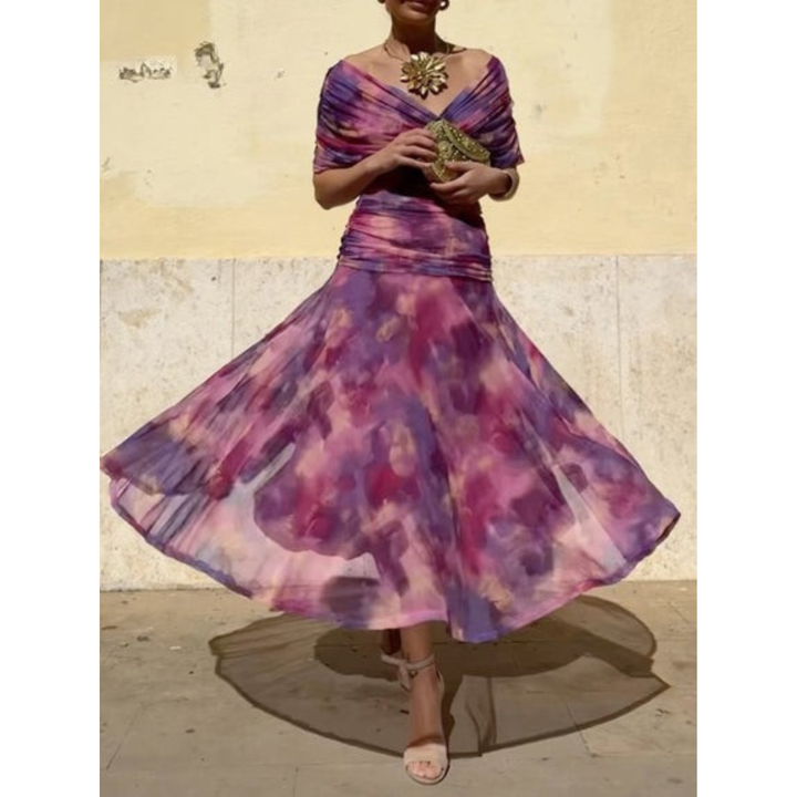 Monica Secrets | Floral Corset Dress