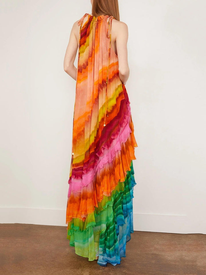 Sienna | Chiffon Ankle-Length Dress