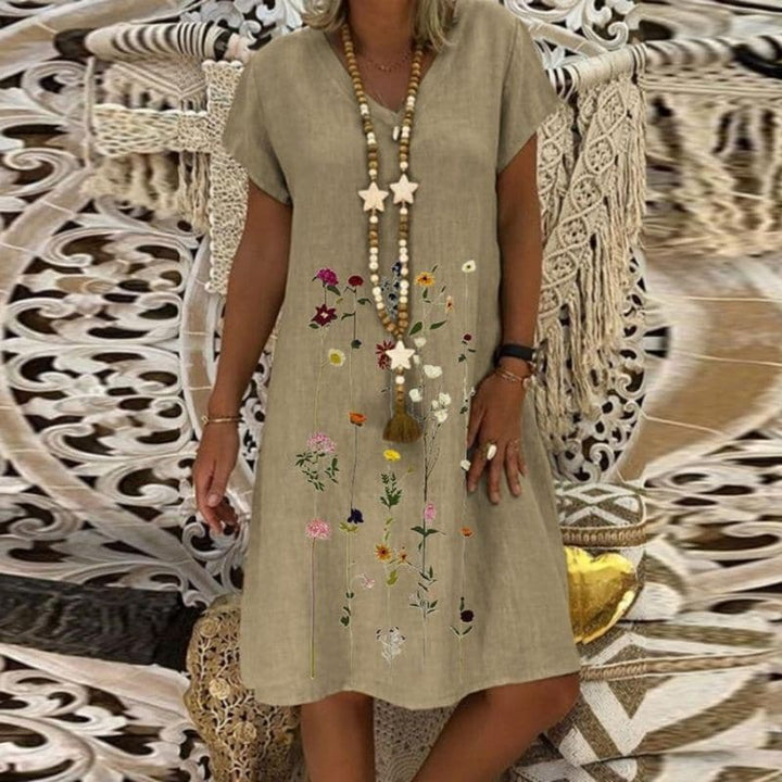 Elowen | Linen Short Dress
