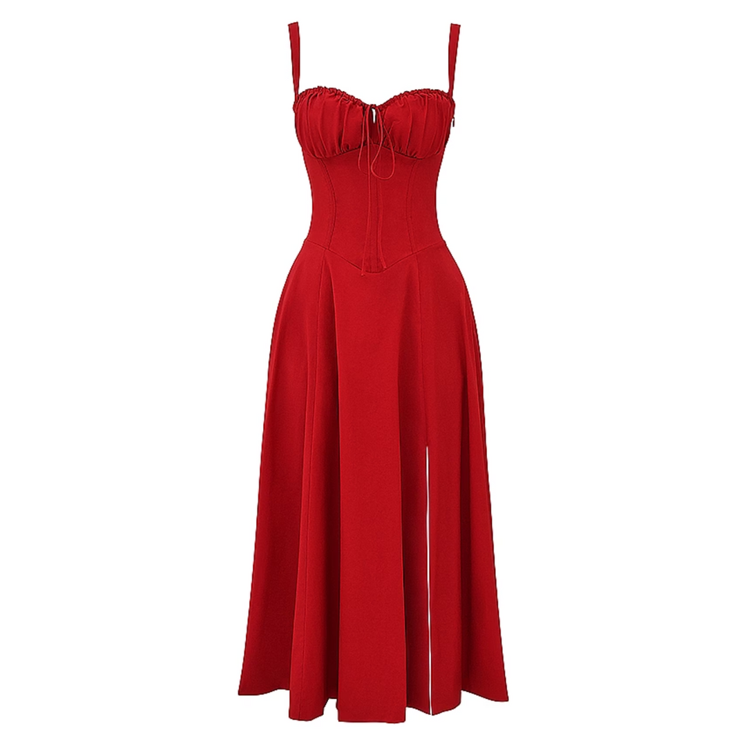 Monica Secrets | Flowy Boho Slip Skirt Dress