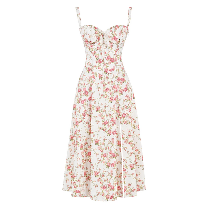 Monica Secrets | Flowy Boho Slip Skirt Dress