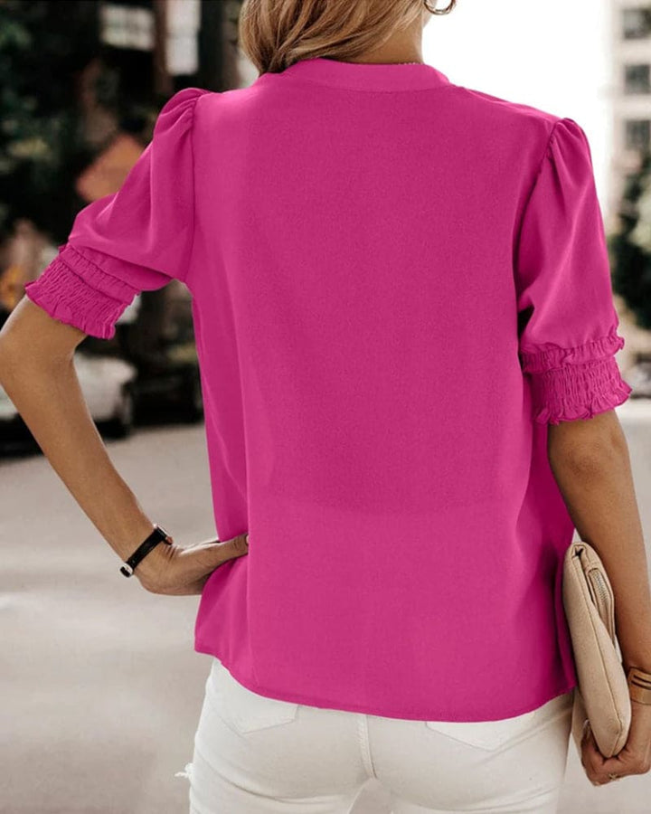Elara | V-Neck Blouse