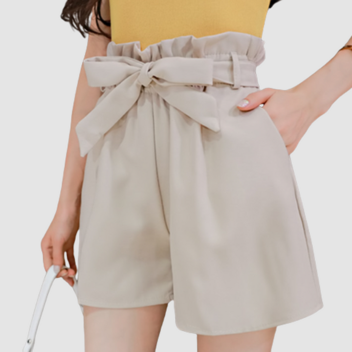 Zara | Paperbag Waist Shorts