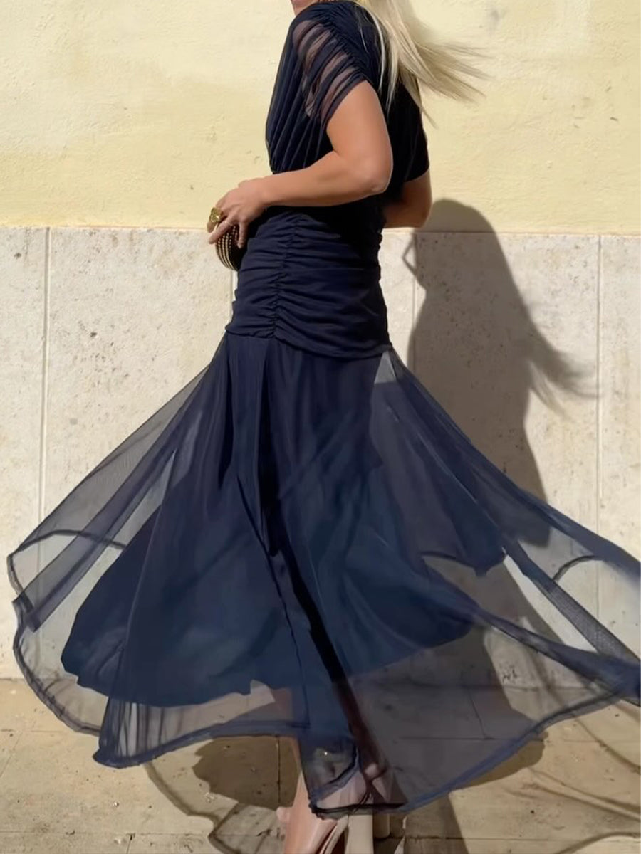 Aria | Elegant Midi Dress