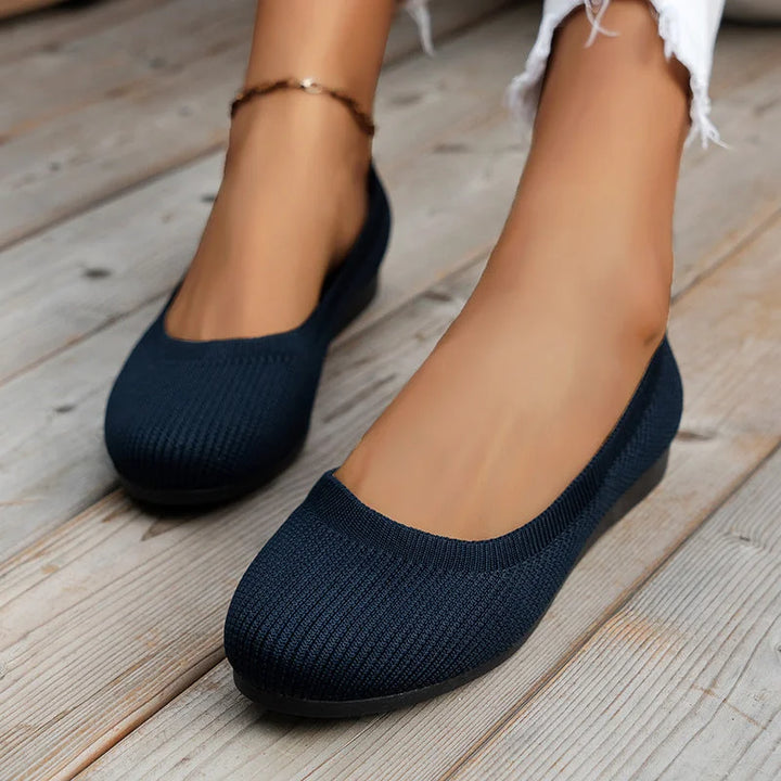 Seraphina | Knit Ballerina Flats