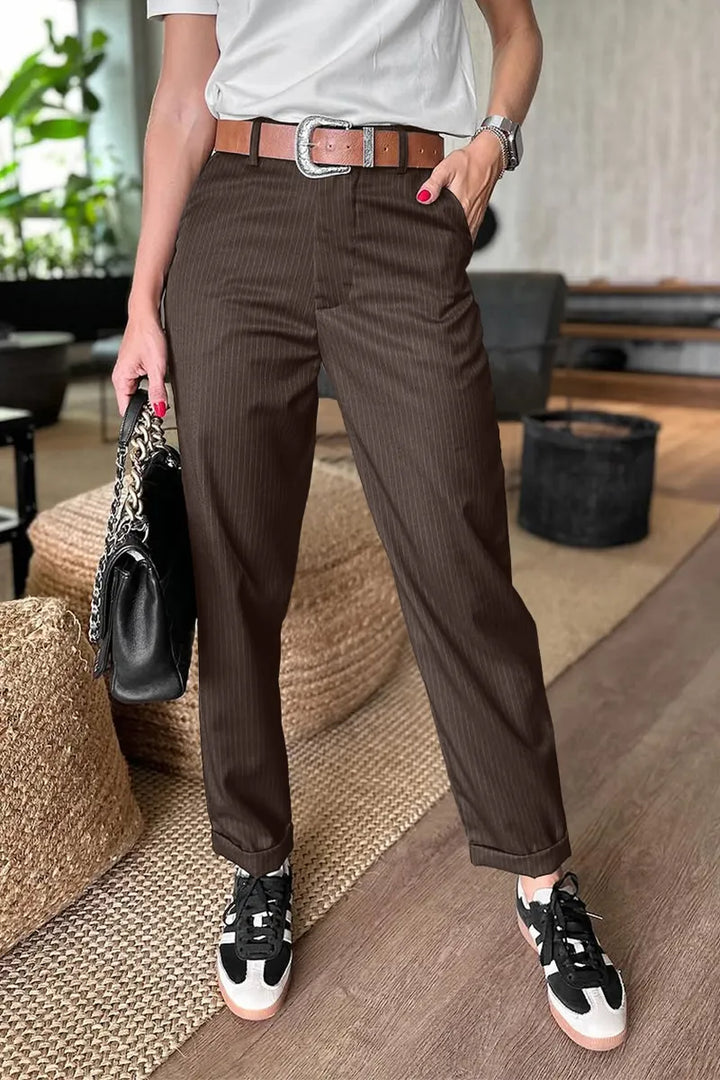 Monica Secrets | Sleek Tailored Pants