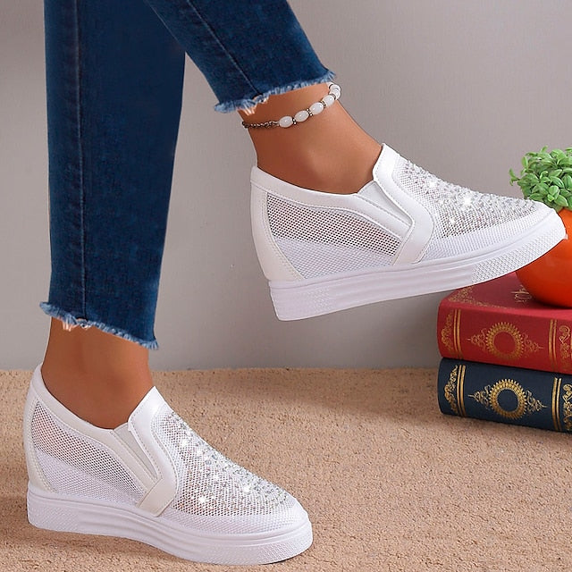 Monica Secrets | Modern Sparkle Sneakers