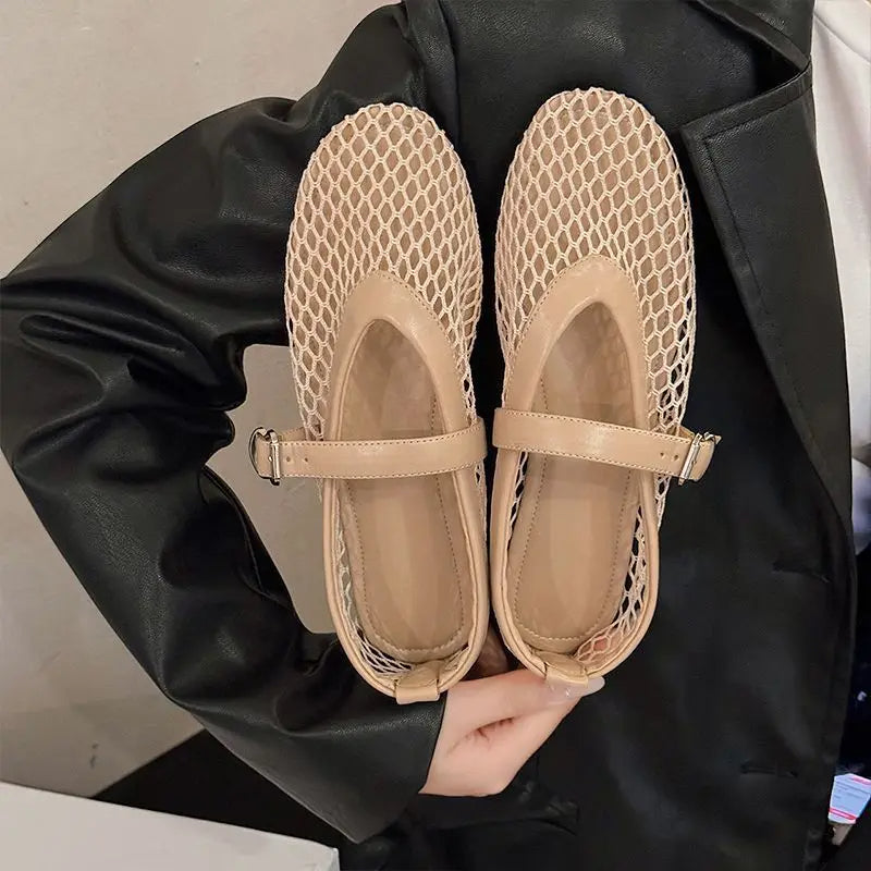Monica Secrets | Mesh Flats