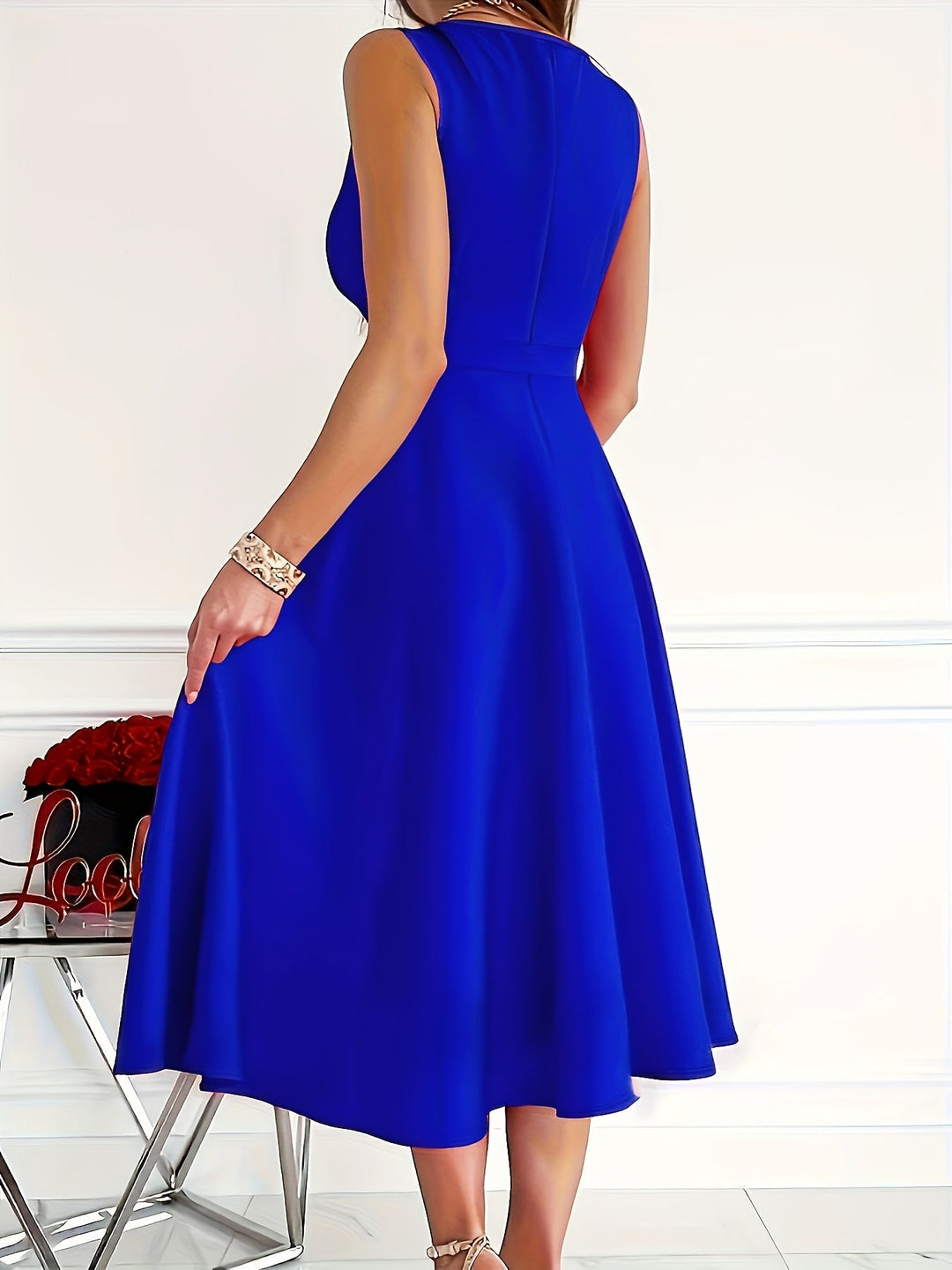 Marina | Sleeveless A-line Dress