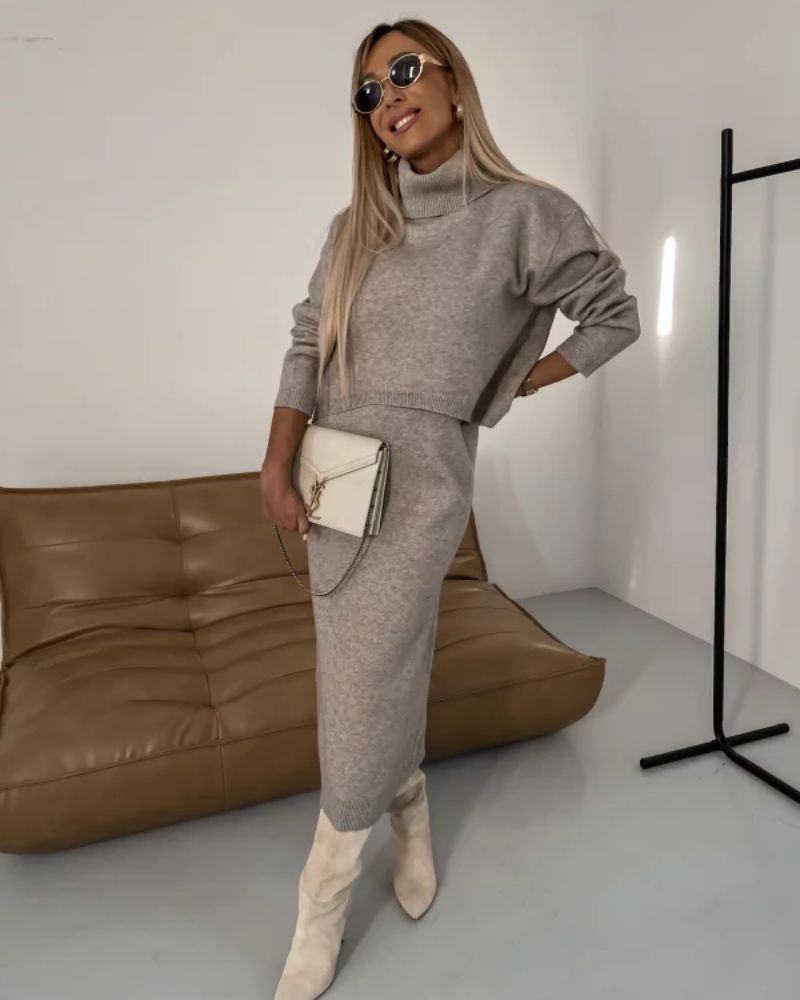 Monica Secrets | Elegant Knit Set