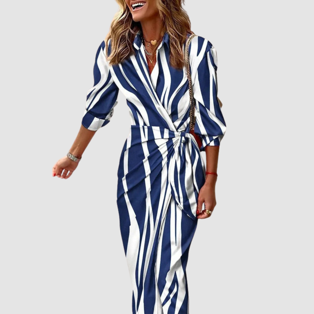 Ariadne | Striped Dress