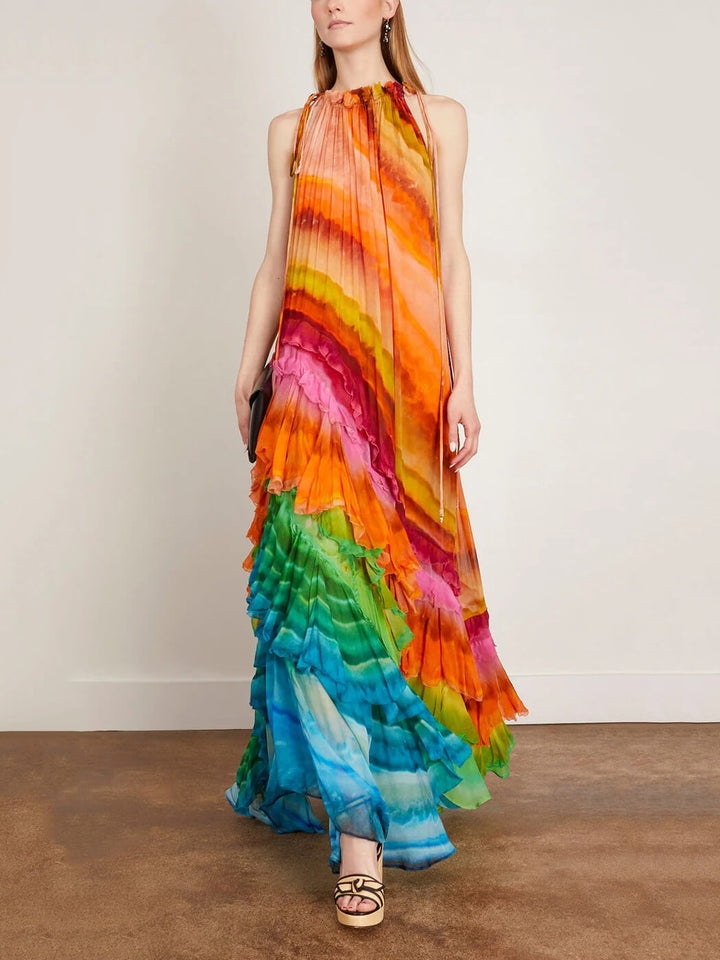 Sienna | Chiffon Ankle-Length Dress
