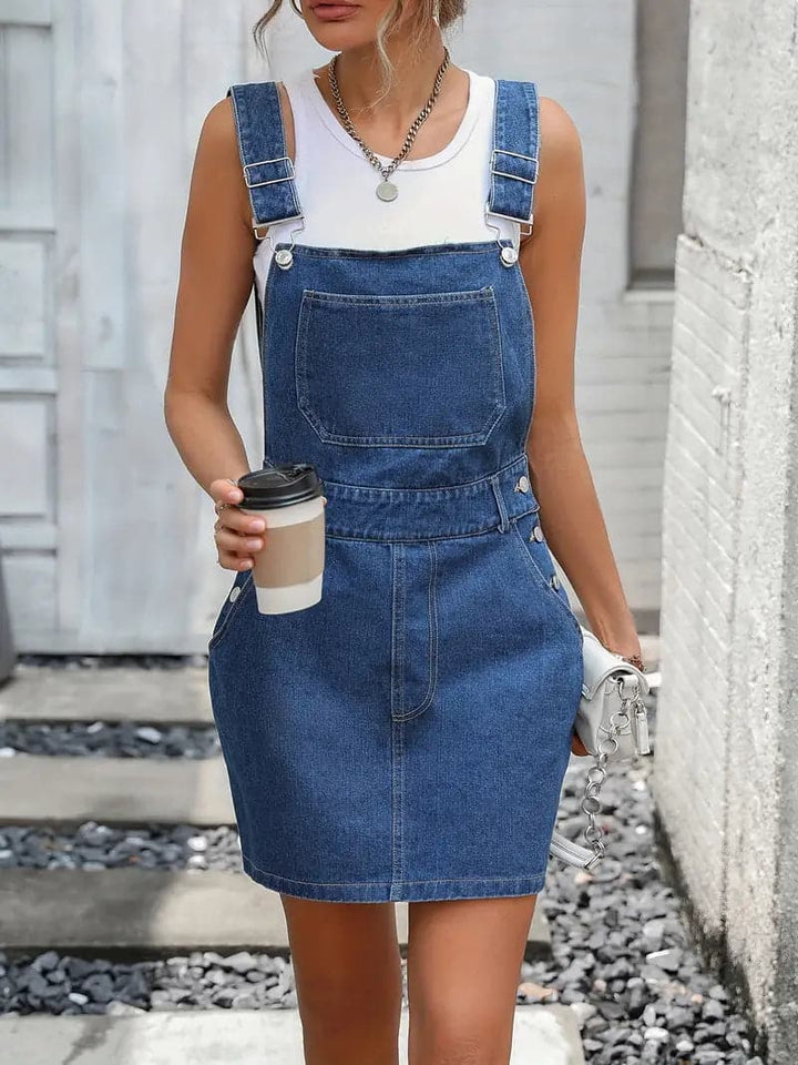 Clara | Sleeveless Overall Dress