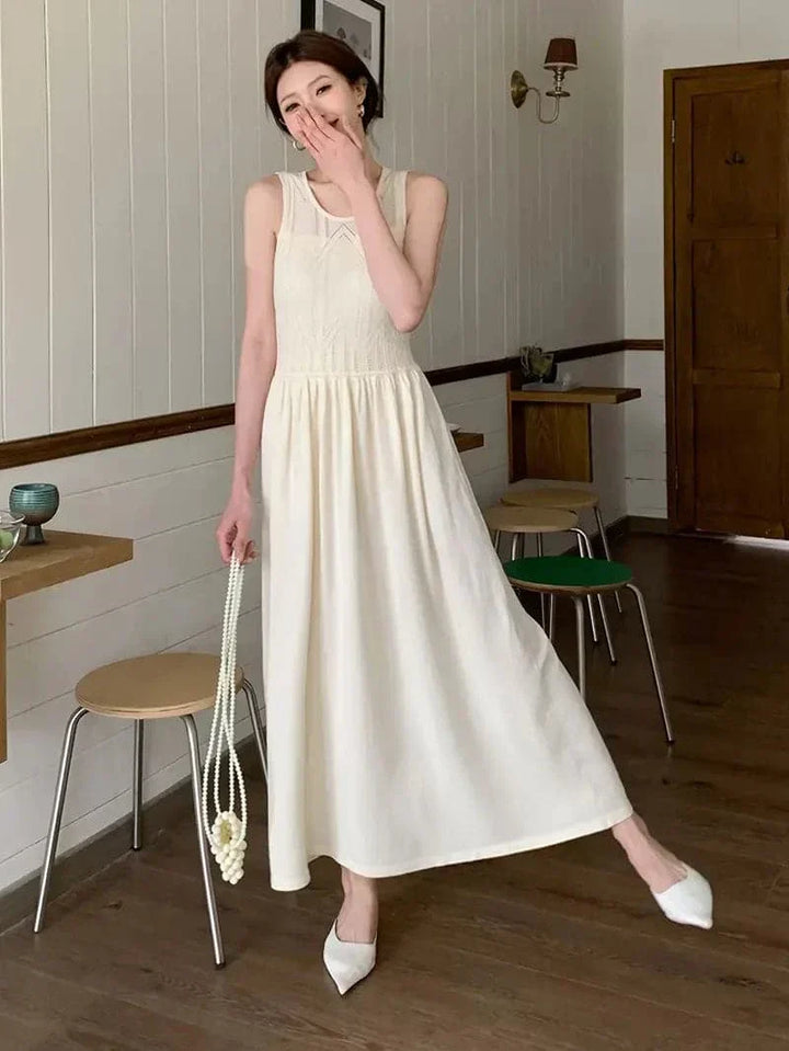 Clara | Sleeveless A-line Dress