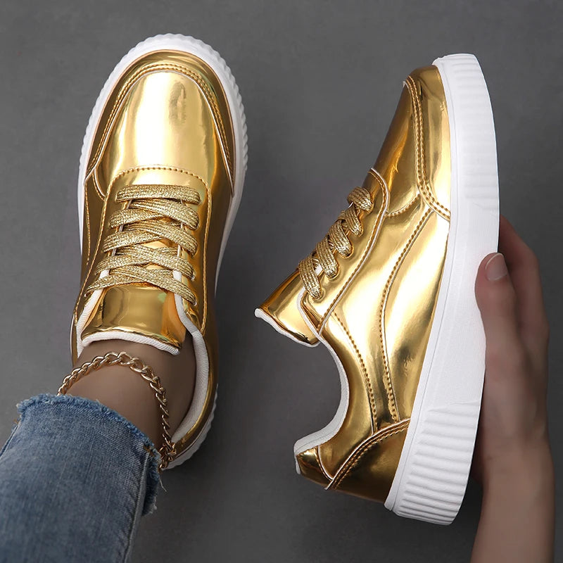 Monica Secrets | Gilded Sneaker