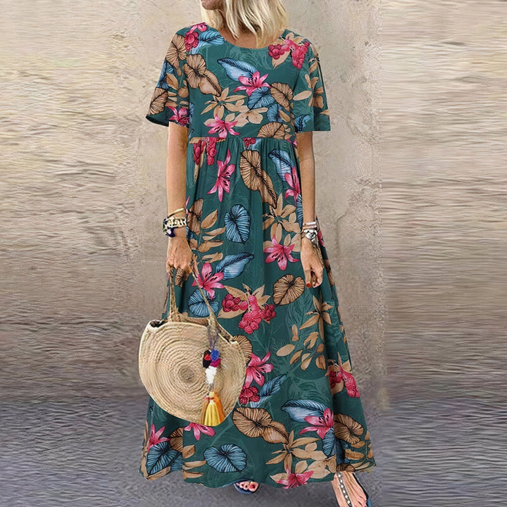 Monica Secrets | Comfortable Floral Dress