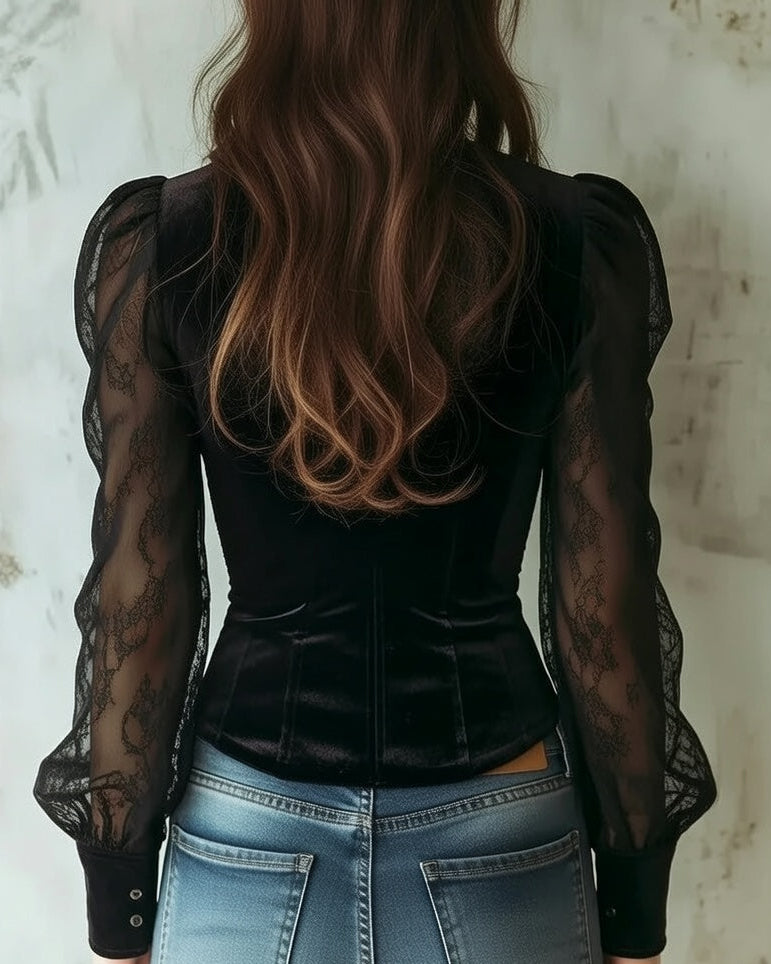 Monica Secrets | Midnight Blouse