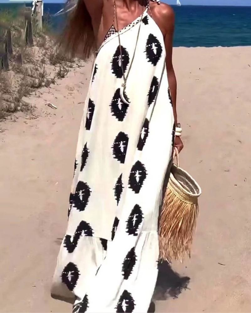 Monica Secrets | One Shoulder Loose Maxi Dress