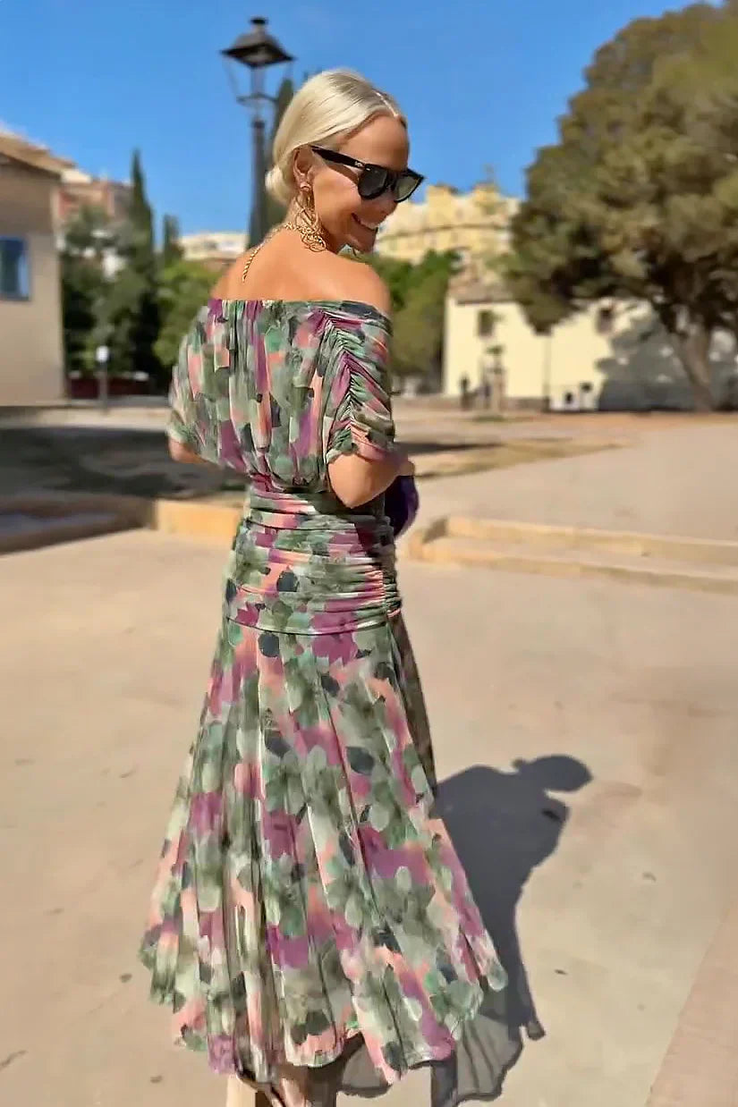 Aria | V-Neck Maxi Dress