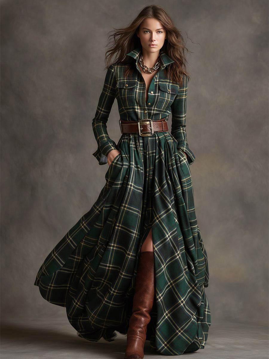 Cleo | Belted Shirt Dress