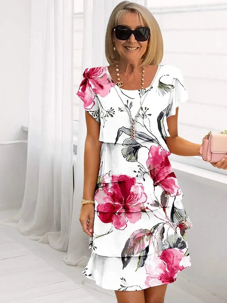 Sophie | Ruffle Tiered Dress