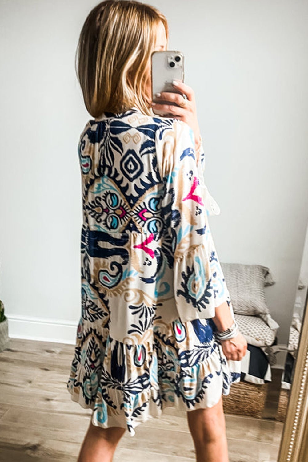 Elena | Tribal Mini Dress