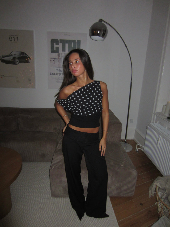 Mirella | Polka Dotted Top