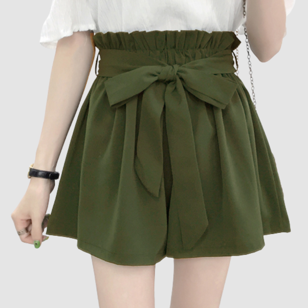 Zara | Paperbag Waist Shorts