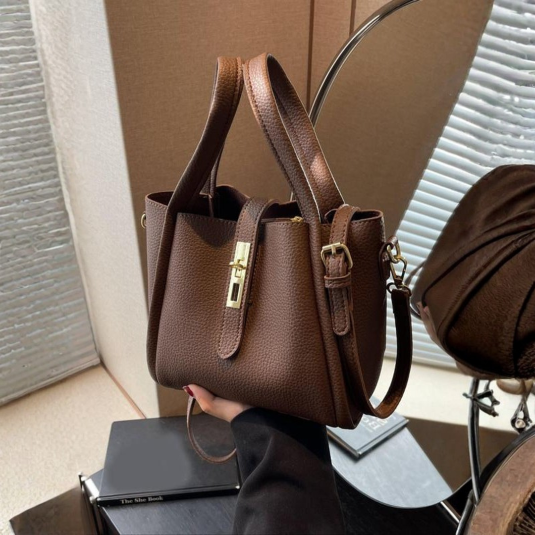 Monica Secrets | Elegant Simple Retro Handbag Crossbody Shoulder Bag