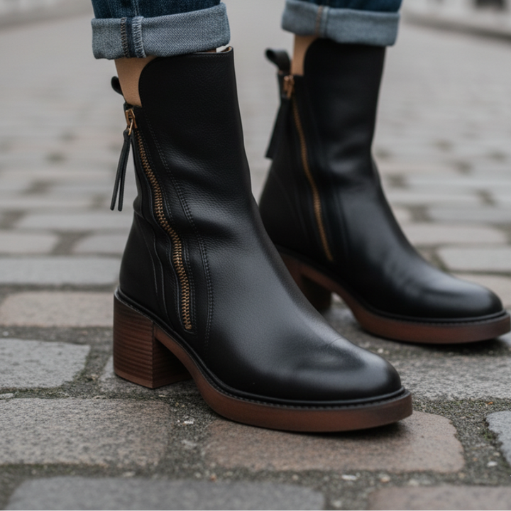 Fiona | Elegant Leather Boots