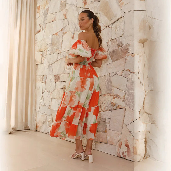 Elowen | Off-Shoulder Midi Dress
