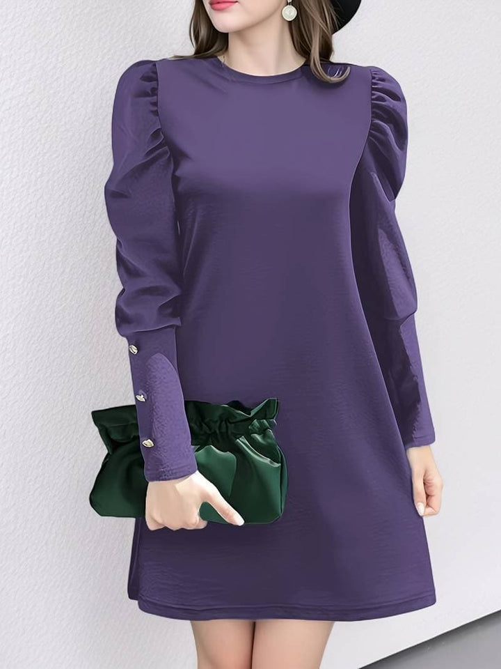 Isolde | A-Line Long Sleeve Dress