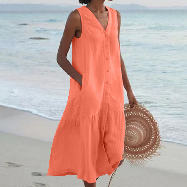 Elara | V-Neck Summer Dress