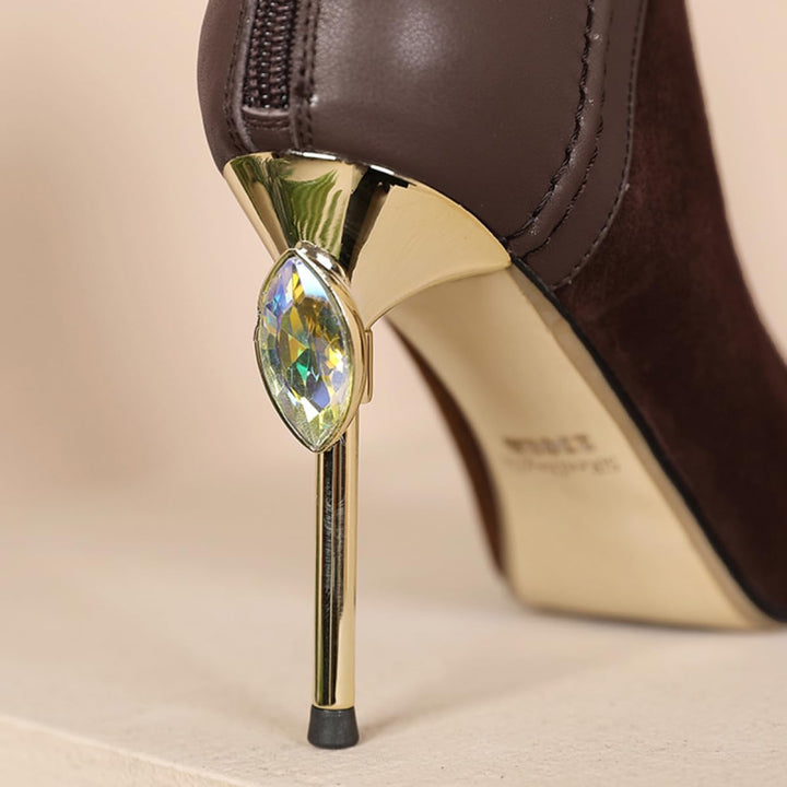 Monica Secrets | Suede Stiletto Boot