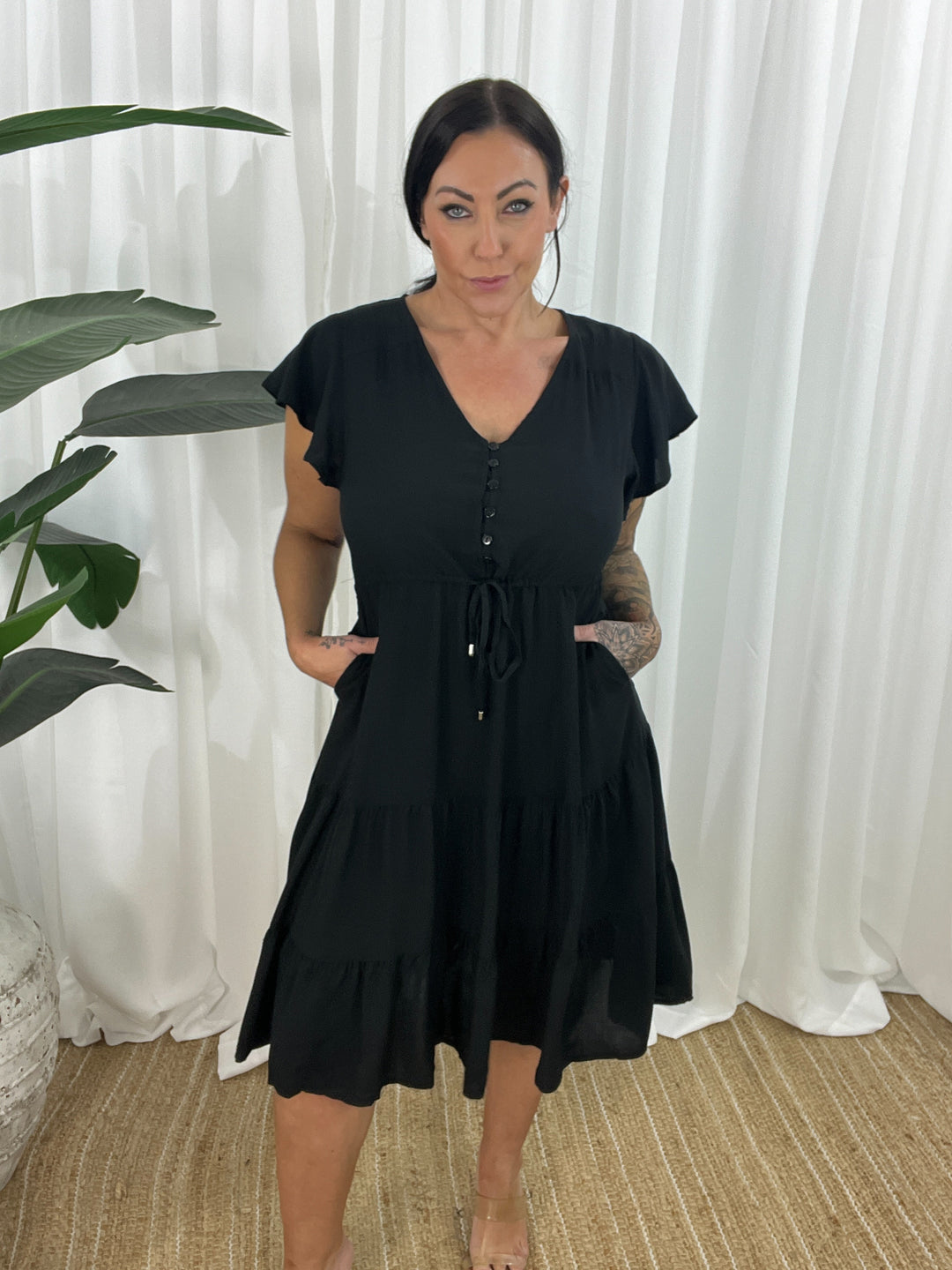 Adele | V-Neck Dress