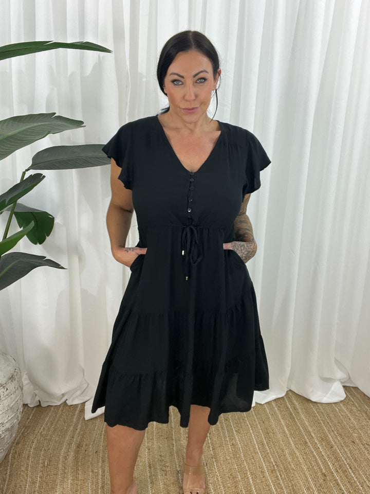 Adele | V-Neck Dress