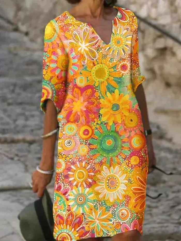 Sofia | Floral Pattern Dress