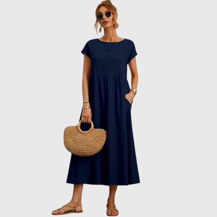 Cassia | Comfortable Midi Dress