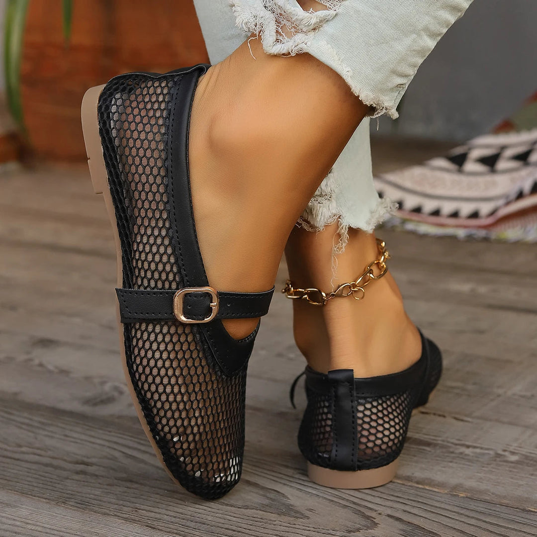 Monica Secrets | Mesh Flats
