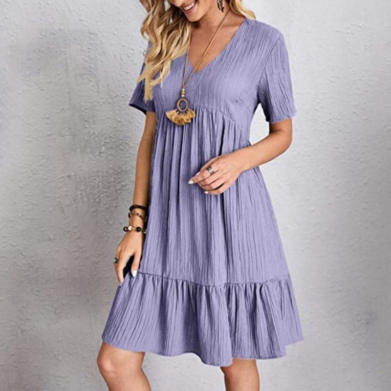 Anika | V-Neck Dress