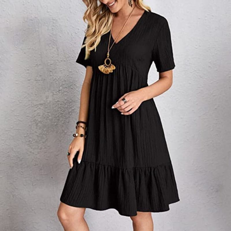 Anika | V-Neck Dress